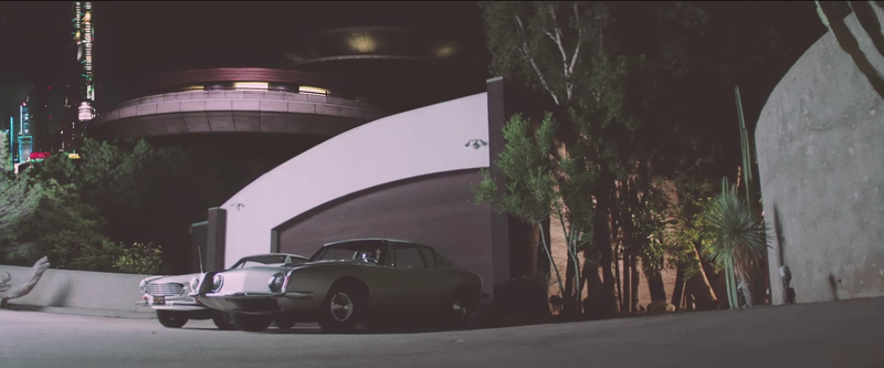 Maybe the Mustang is hiding in the bushes.